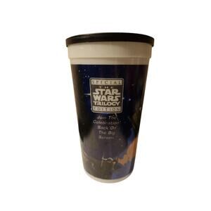 STAR WARS PROMOS - STAR WARS TRILOGY SPECIAL EDITION GLOW IN THE DARK CUP 7 Inch